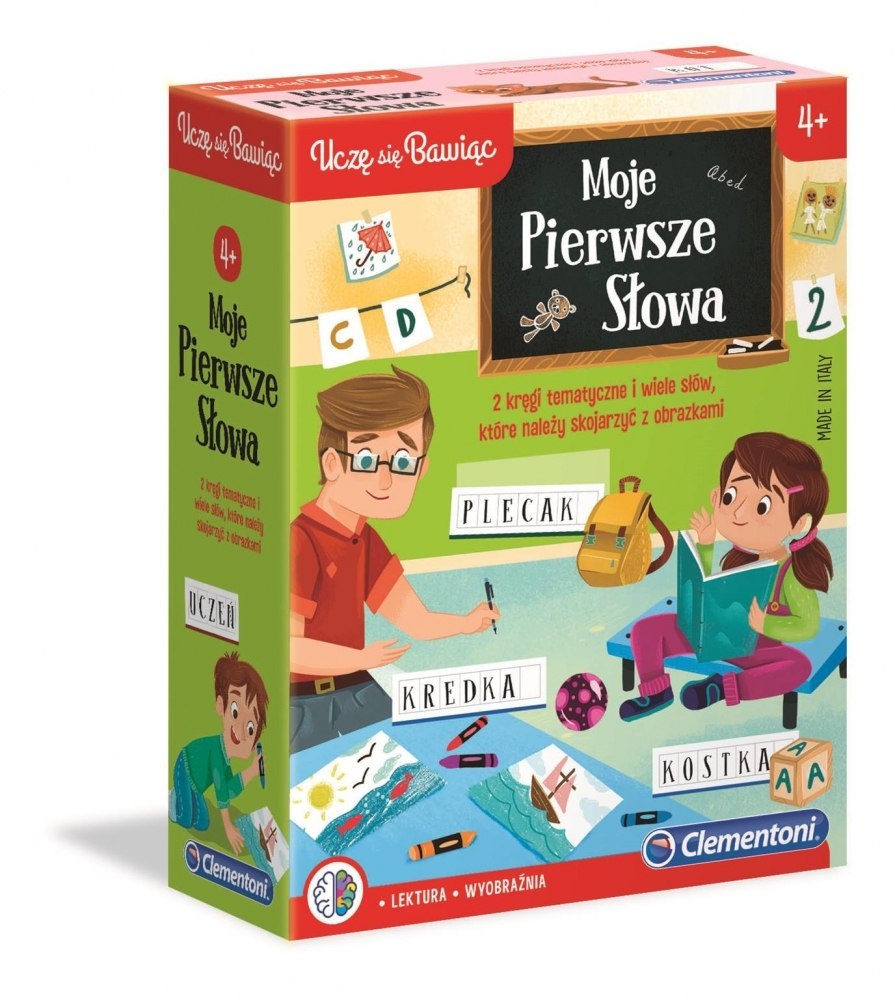 EDUCATIONAL GAME MY FIRST WORDS PUD CLEMENTONI 50770 CLM CLEMENTONI